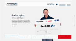 Desktop Screenshot of junkersplus.es